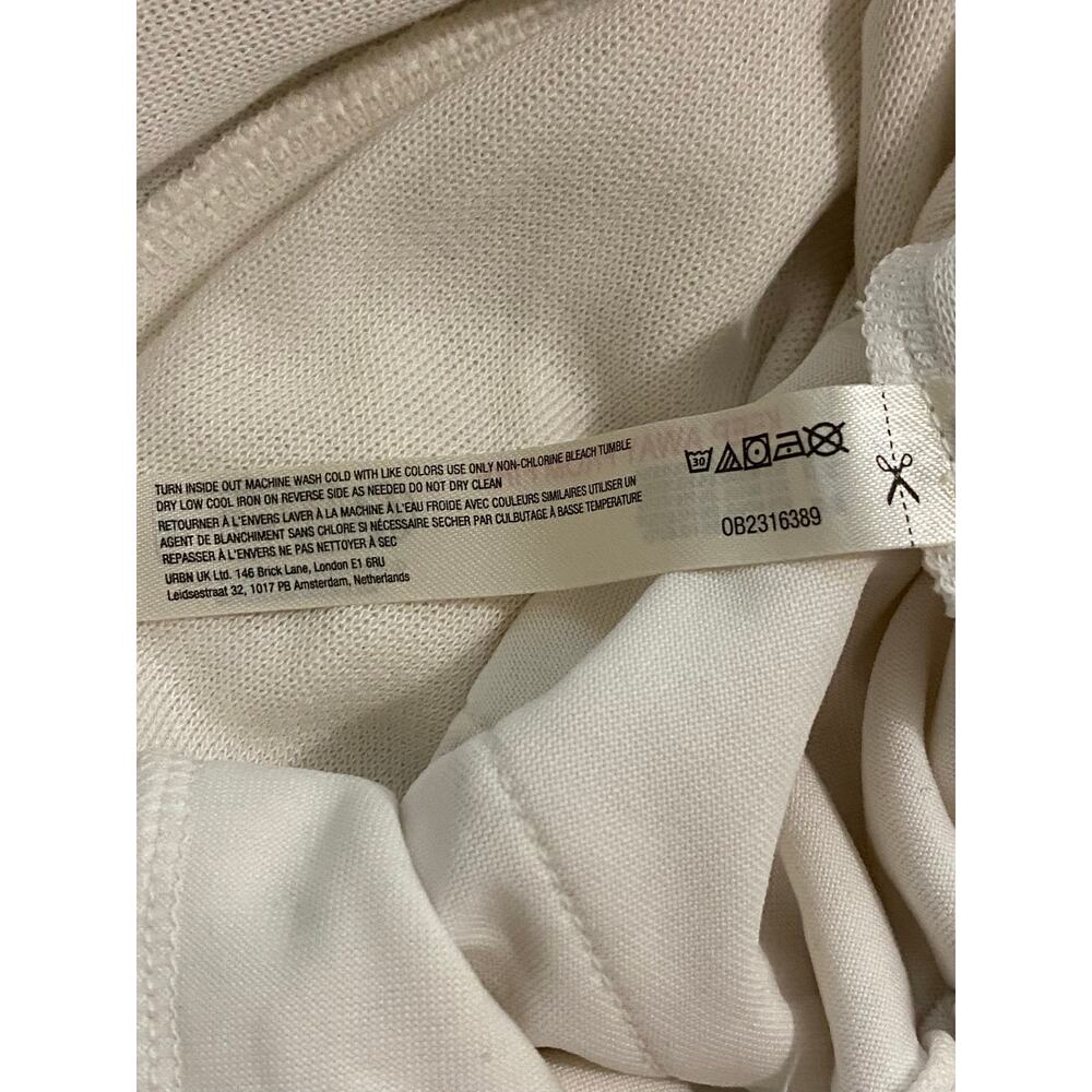 Free People FP Movement Pirouette Pant Large White Harem Baggy Sweatpant NEW NWT - Picture 10 of 12